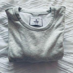 Reigning Champ Side Zip Crewneck Midweight Terry